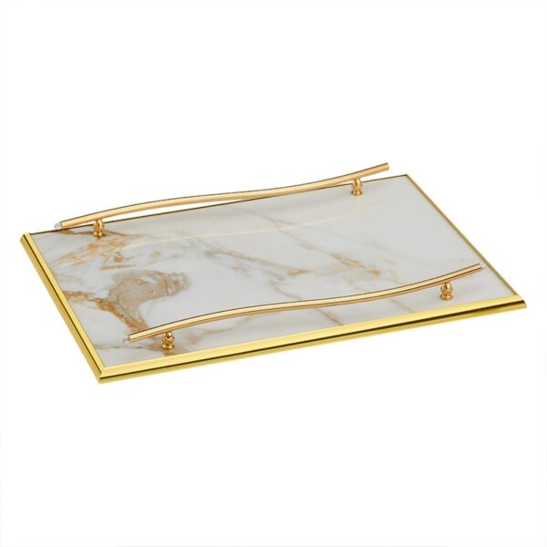 Δίσκος γάμου τύπου μάρμαρο ΚΔ2031