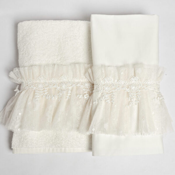 Σετ λαδόπανα κορίτσι Baby Bloom LD25.63