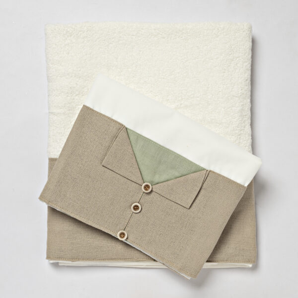 Σετ λαδόπανα αγόρι Baby Bloom LD25.07