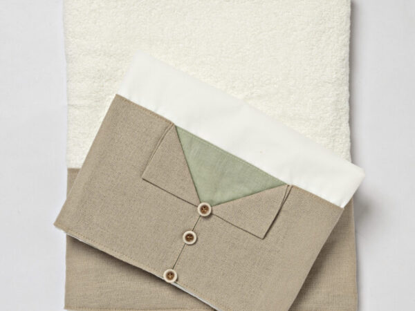 Σετ λαδόπανα αγόρι Baby Bloom LD25.07