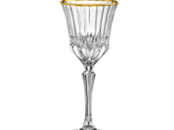Κρυστάλλινο ποτήρι κρασιού Adagio Gold ΚΠ760