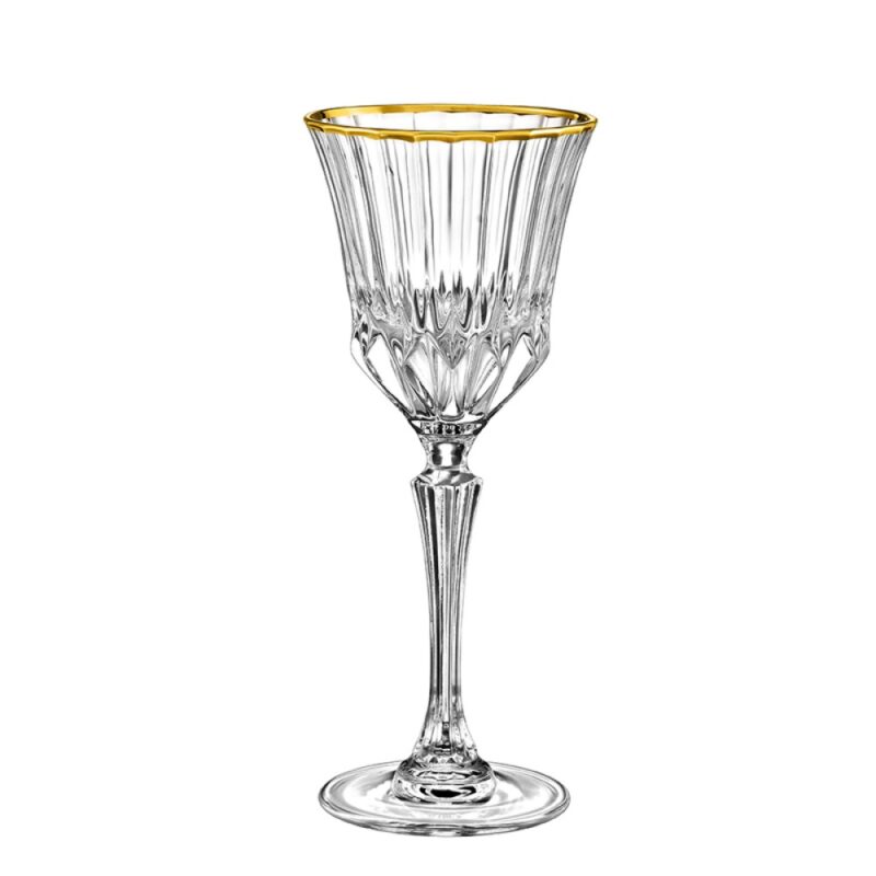 Κρυστάλλινο ποτήρι κρασιού Adagio Gold ΚΠ760