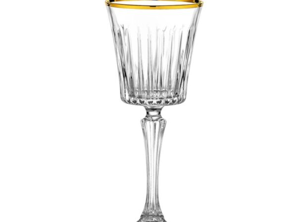 Κρυστάλλινο ποτήρι κρασιού Timeless Gold ΚΠ800