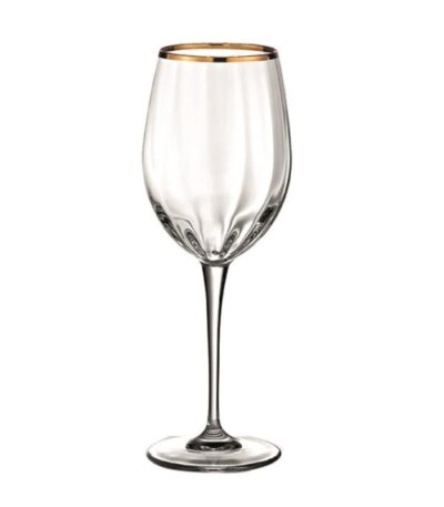 Κρυστάλλινο ποτήρι κρασιού Monalisa Gold ΚΠ490