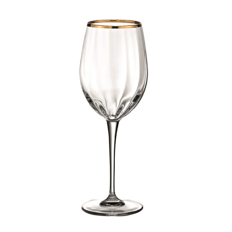 Κρυστάλλινο ποτήρι κρασιού Monalisa Gold ΚΠ490