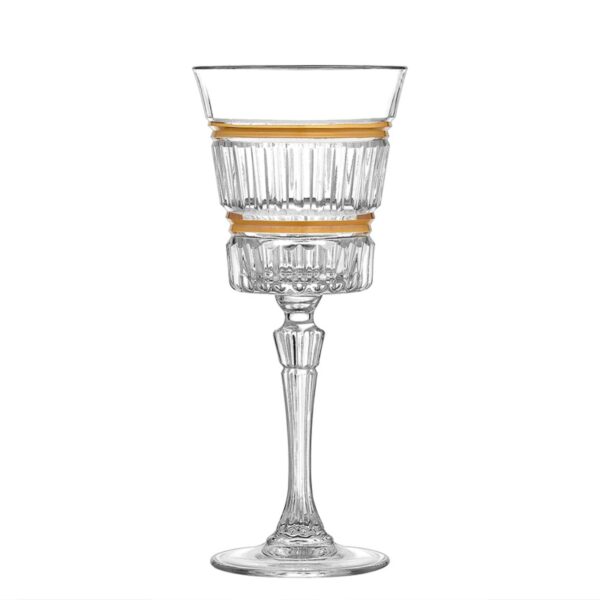 Κρυστάλλινο ποτήρι κρασιού Rigoletto Carlos Gold ΚΠ571