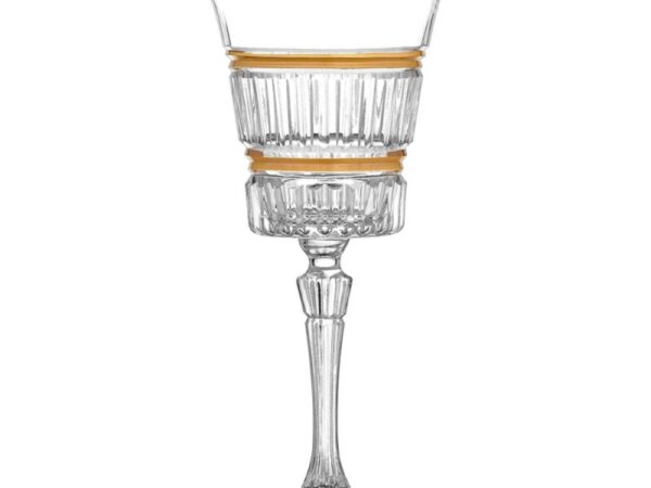 Κρυστάλλινο ποτήρι κρασιού Rigoletto Carlos Gold ΚΠ571