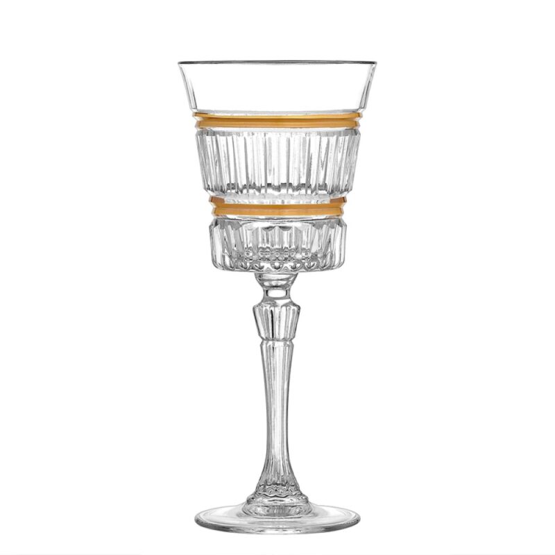 Κρυστάλλινο ποτήρι κρασιού Rigoletto Carlos Gold ΚΠ571