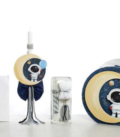 Σετ βάπτισης ΣΚΒ-2412 Αστροναύτης Διάστημα