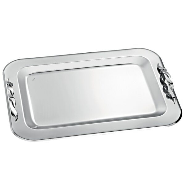 Δίσκος γάμου ασημί inox ΚΔ2101