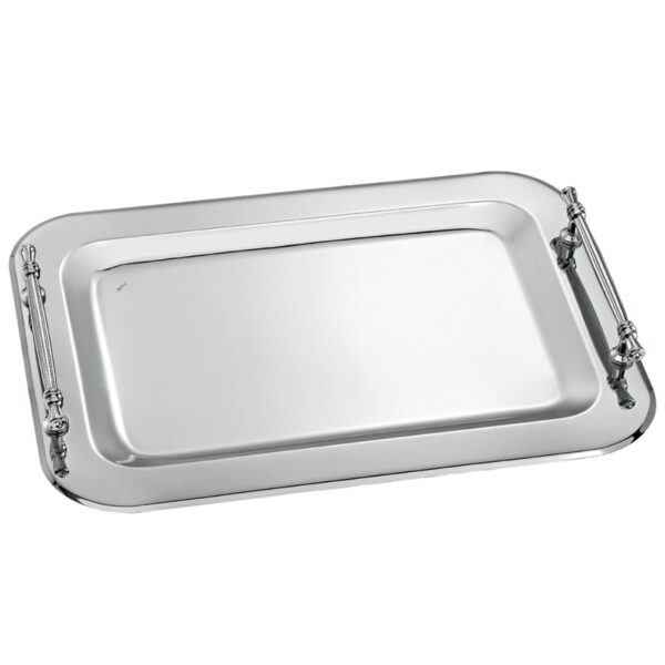 Δίσκος γάμου ασημί inox ΚΔ2103