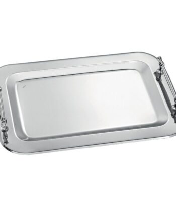 Δίσκος γάμου ασημί inox ΚΔ2103