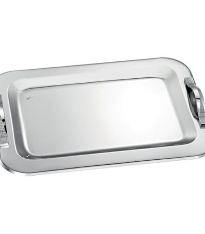 Δίσκος γάμου ασημί inox ΚΔ2105