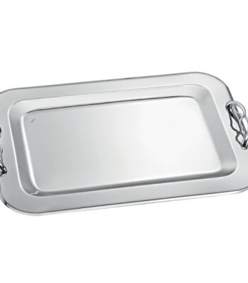 Δίσκος γάμου ασημί inox ΚΔ2112