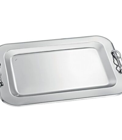 Δίσκος γάμου ασημί inox ΚΔ2112