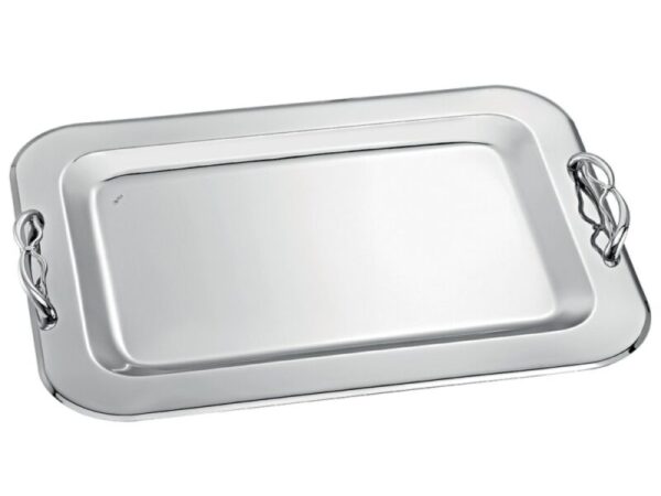 Δίσκος γάμου ασημί inox ΚΔ2112