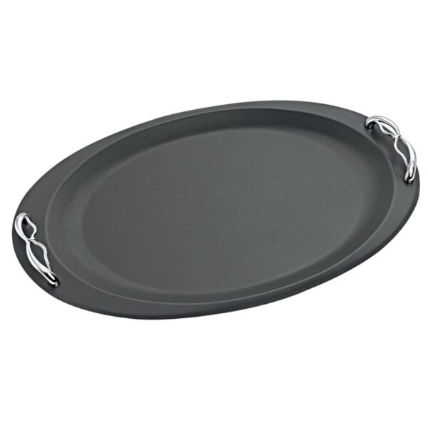 Δίσκος γάμου γκρι-ασημί inox ΚΔ2117