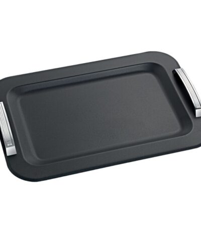 Δίσκος γάμου μαύρο-ασημί inox ΚΔ2118