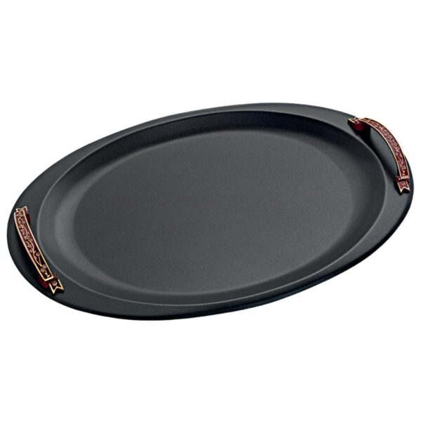 Δίσκος γάμου μαύρο-μπρονζέ inox ΚΔ2130