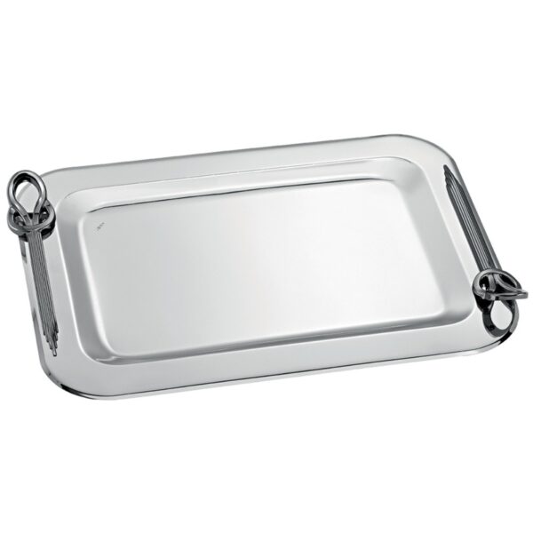 Δίσκος γάμου ασημί inox ΚΔ2135