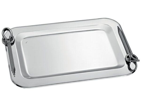 Δίσκος γάμου ασημί inox ΚΔ2135