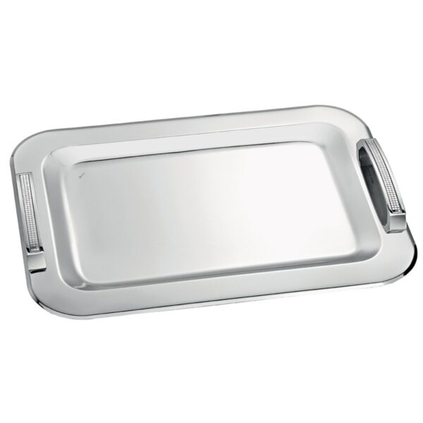 Δίσκος γάμου ασημί inox ΚΔ2136