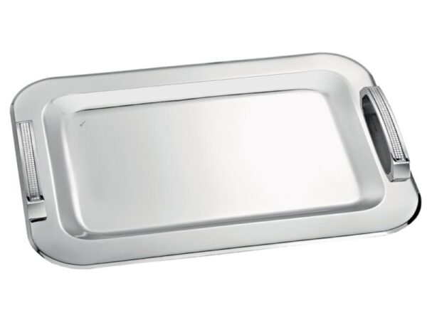 Δίσκος γάμου ασημί inox ΚΔ2136