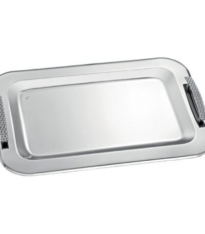 Δίσκος γάμου ασημί inox ΚΔ2137