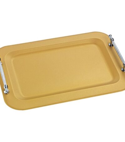 Δίσκος γάμου χρυσό-ασημί inox ΚΔ2152