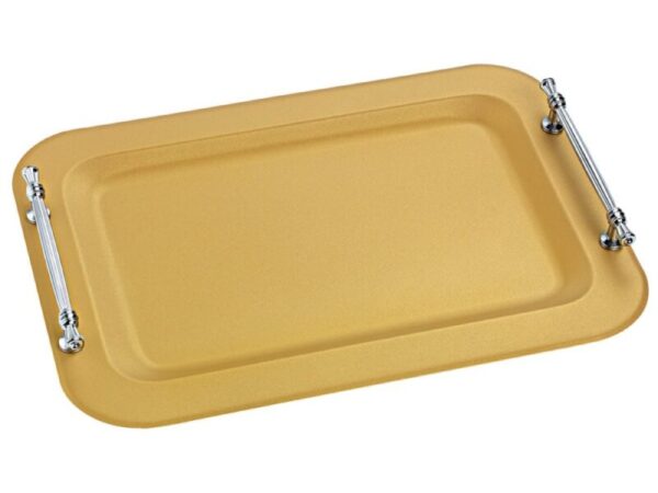 Δίσκος γάμου χρυσό-ασημί inox ΚΔ2152