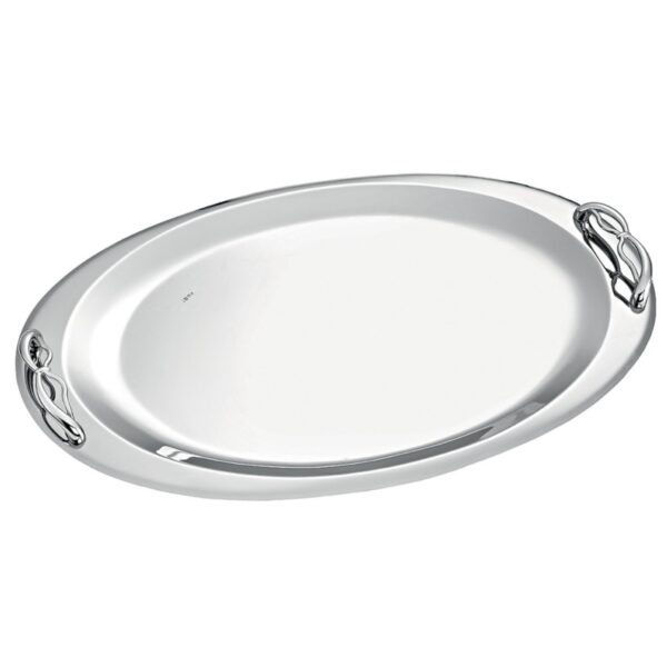 Δίσκος γάμου ασημί inox ΚΔ2162