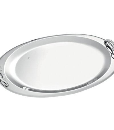 Δίσκος γάμου ασημί inox ΚΔ2162