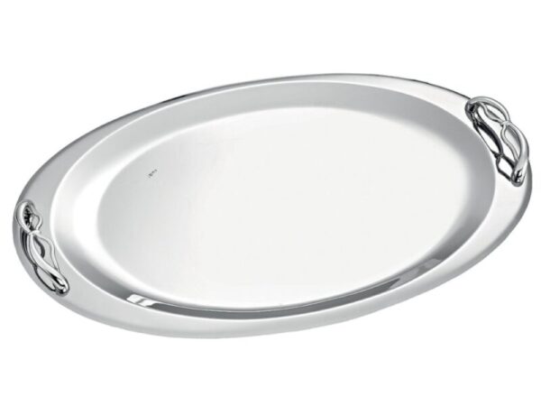 Δίσκος γάμου ασημί inox ΚΔ2162