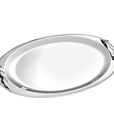 Δίσκος γάμου ασημί inox ΚΔ2163