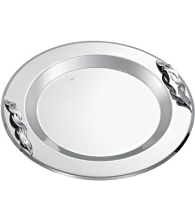 Δίσκος γάμου ασημί inox ΚΔ2172