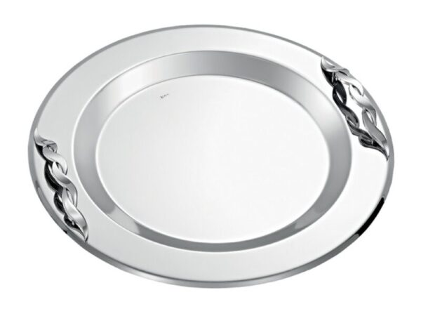 Δίσκος γάμου ασημί inox ΚΔ2172