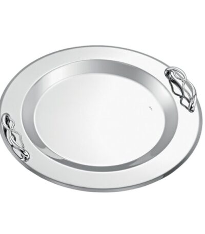 Δίσκος γάμου ασημί inox ΚΔ2174