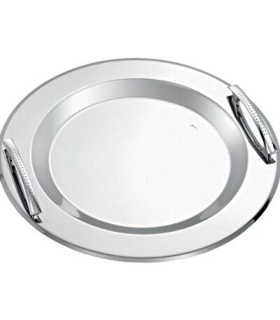 Δίσκος γάμου ασημί inox ΚΔ2178