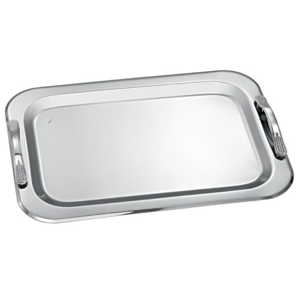 Δίσκος γάμου ασημί inox ΚΔ2185