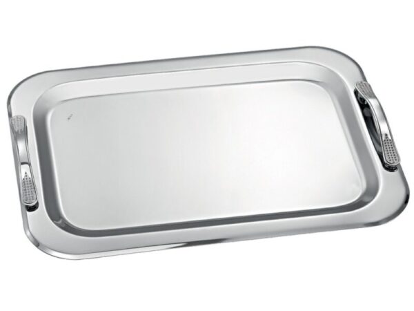 Δίσκος γάμου ασημί inox ΚΔ2185