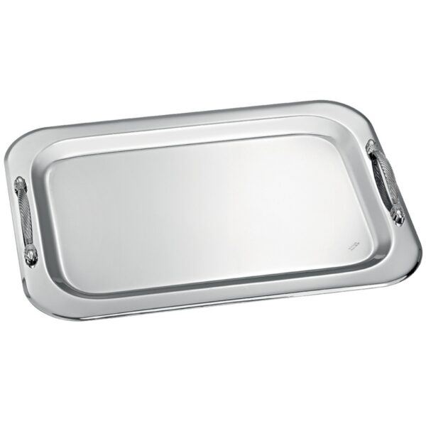 Δίσκος γάμου ασημί inox ΚΔ2186