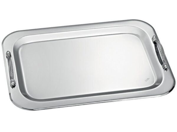 Δίσκος γάμου ασημί inox ΚΔ2186