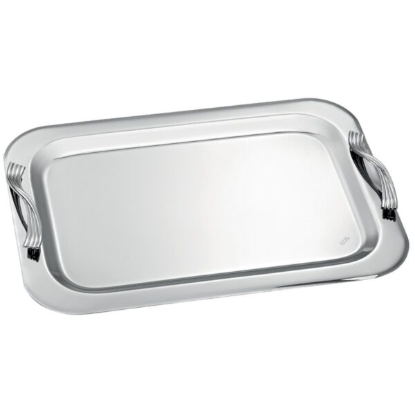 Δίσκος γάμου ασημί inox ΚΔ500