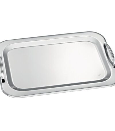 Δίσκος γάμου ασημί inox ΚΔ510